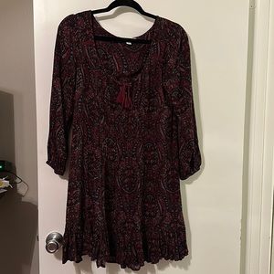 American Eagle Boho Flare Dress